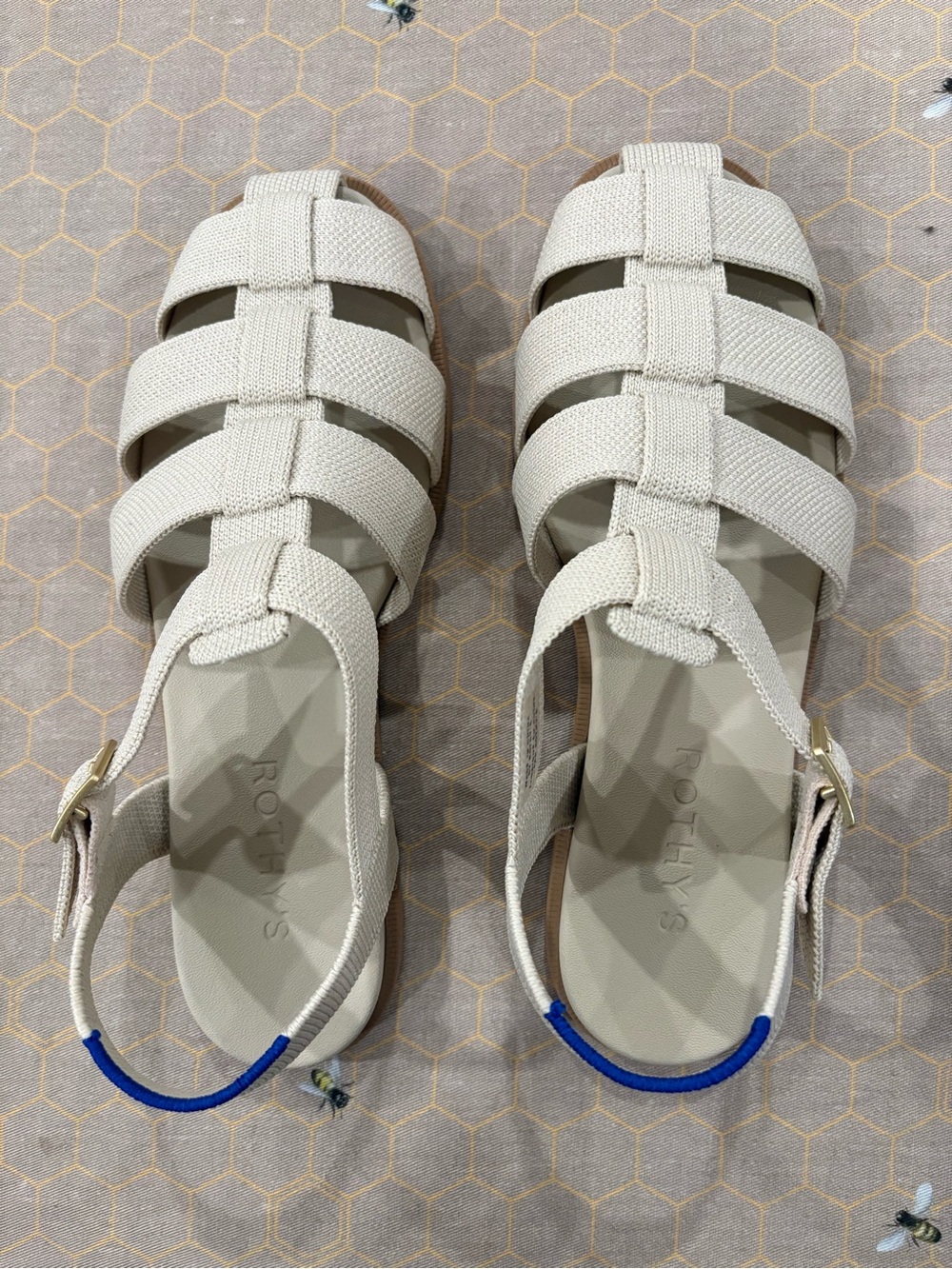 Rothy's fisherman sandals 6.5 worn once